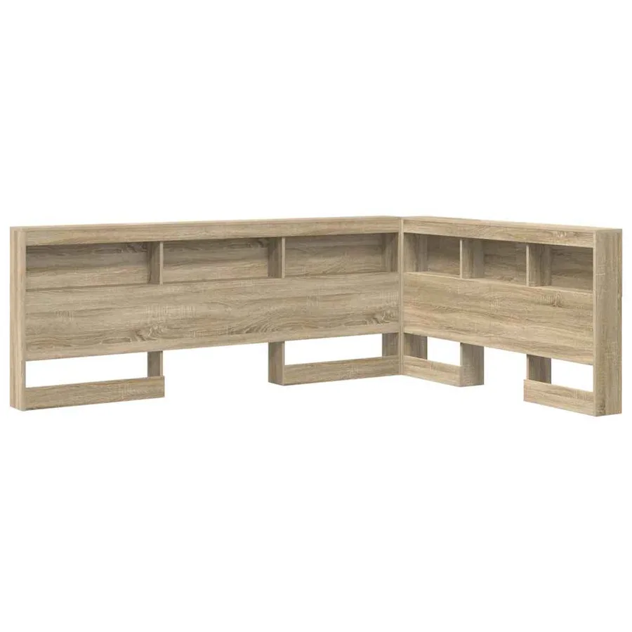 Tête de lit de rangement Chêne Sonoma 150 cm Bois d'ingénierie - 2