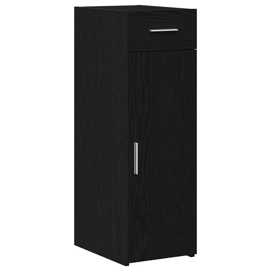 Buffet avec tiroir Chêne noir 30 x 42,5 x 93 cm - 2