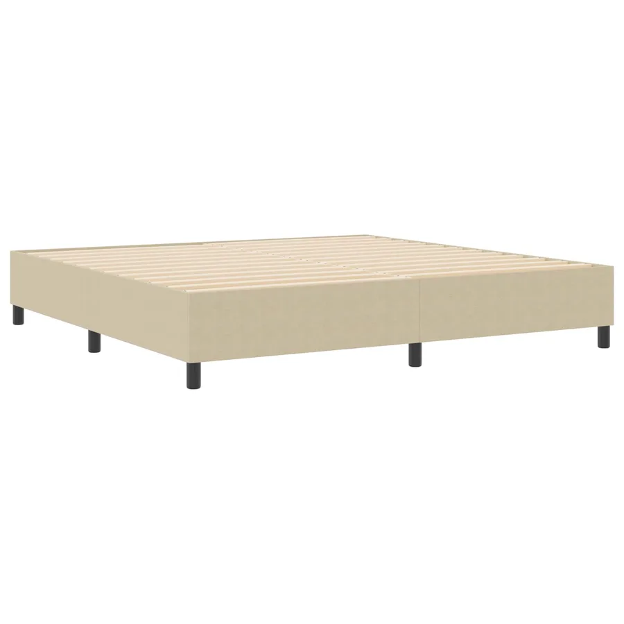 Cadre de lit plateforme Vert gris 200 x 200 cm - 4