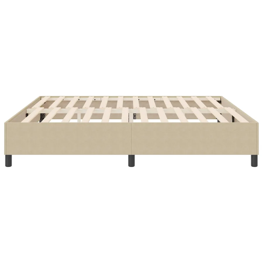 Cadre de lit plateforme Vert gris 200 x 200 cm - 6