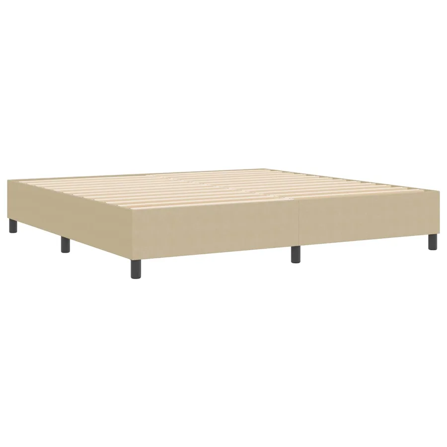 Cadre de lit plateforme Vert gris 200 x 200 cm - 7