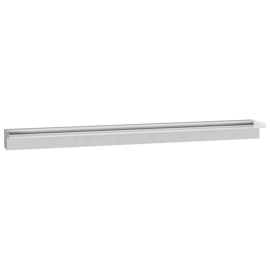 Lame d'eau rectangulaire pour piscine acier inoxydable 110 cm - 2