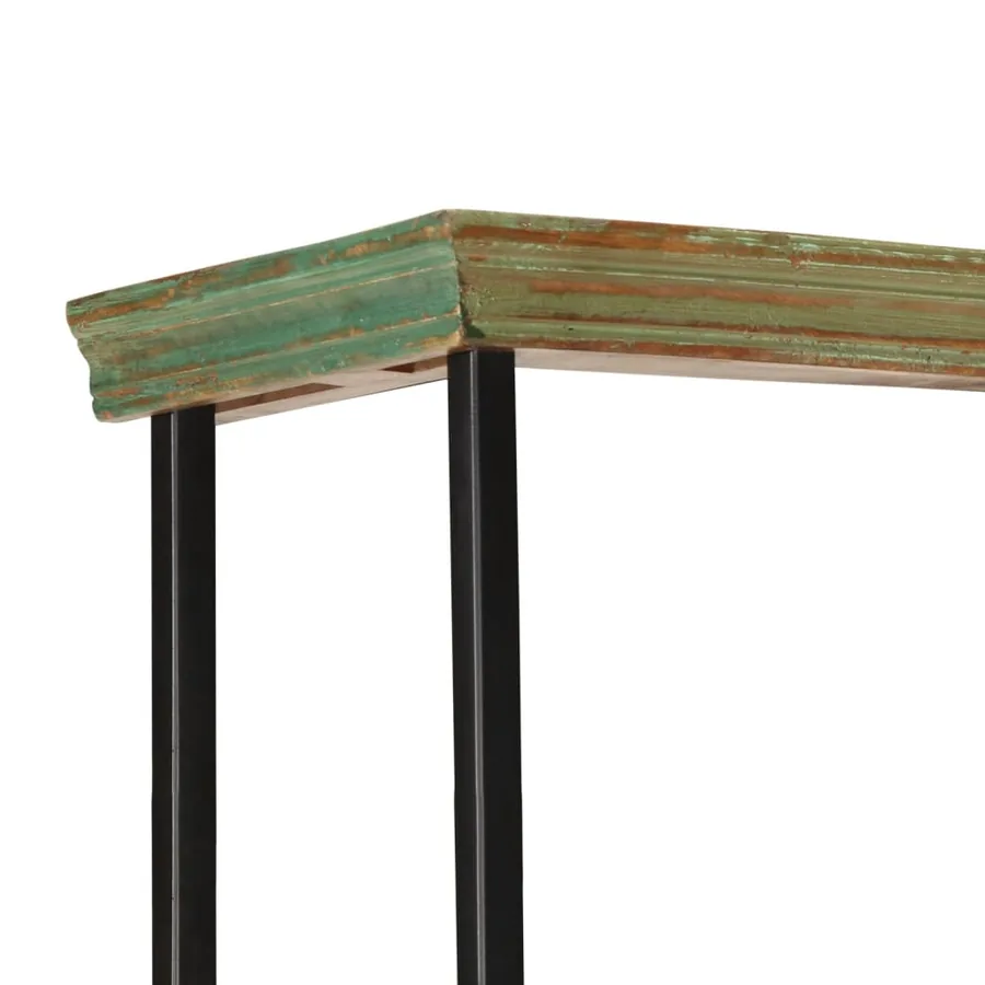 Buffet 55x30x180 cm bois de récupération massif - 6