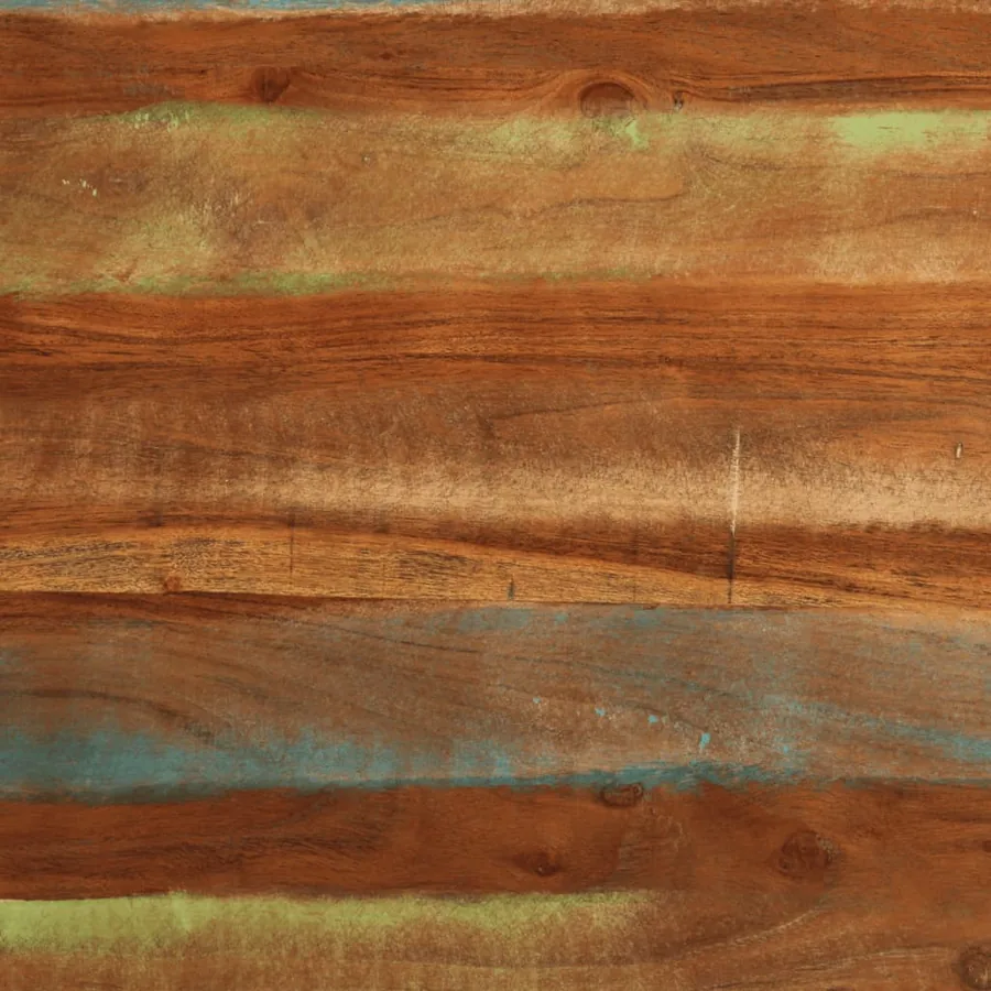 Table à manger 110x55x78 cm bois massif de récupération - 7