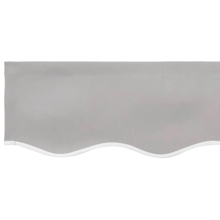 Toile de rechange pour auvent Gris clair 5 x 3 m Polyester - 6
