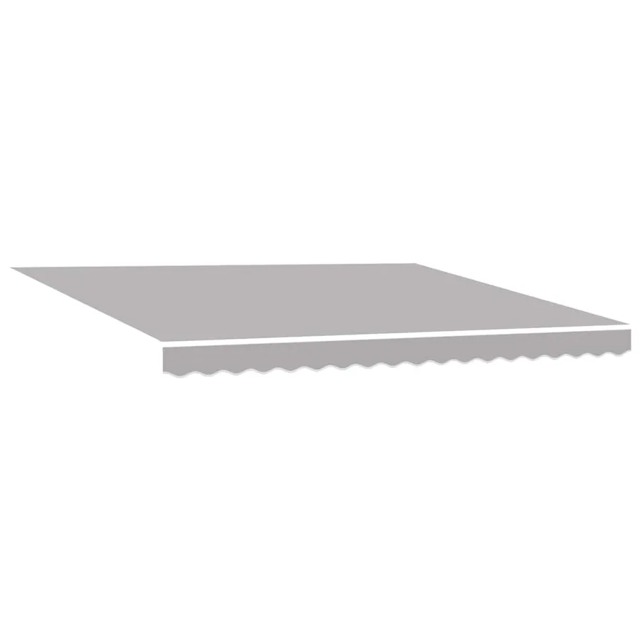 Auvent rétractable Gris clair 400 × 350 cm Polyester - 5