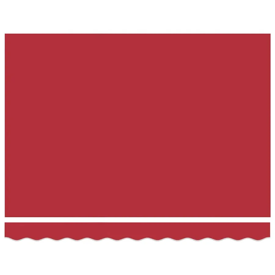Toile de rechange pour auvent Rouge 3 x 2,5 m Polyester - 5