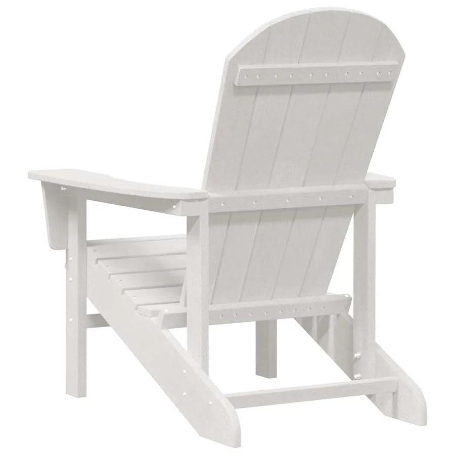 Chaise Adirondack Blanc 82 x 74 x 92 cm HDPE - 6