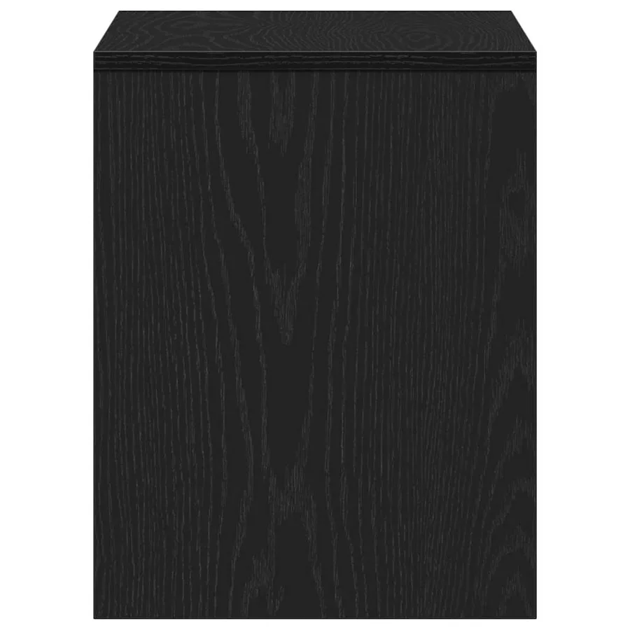 Tabouret de dressing Chêne noir 70 x 35 x 45 cm - 5