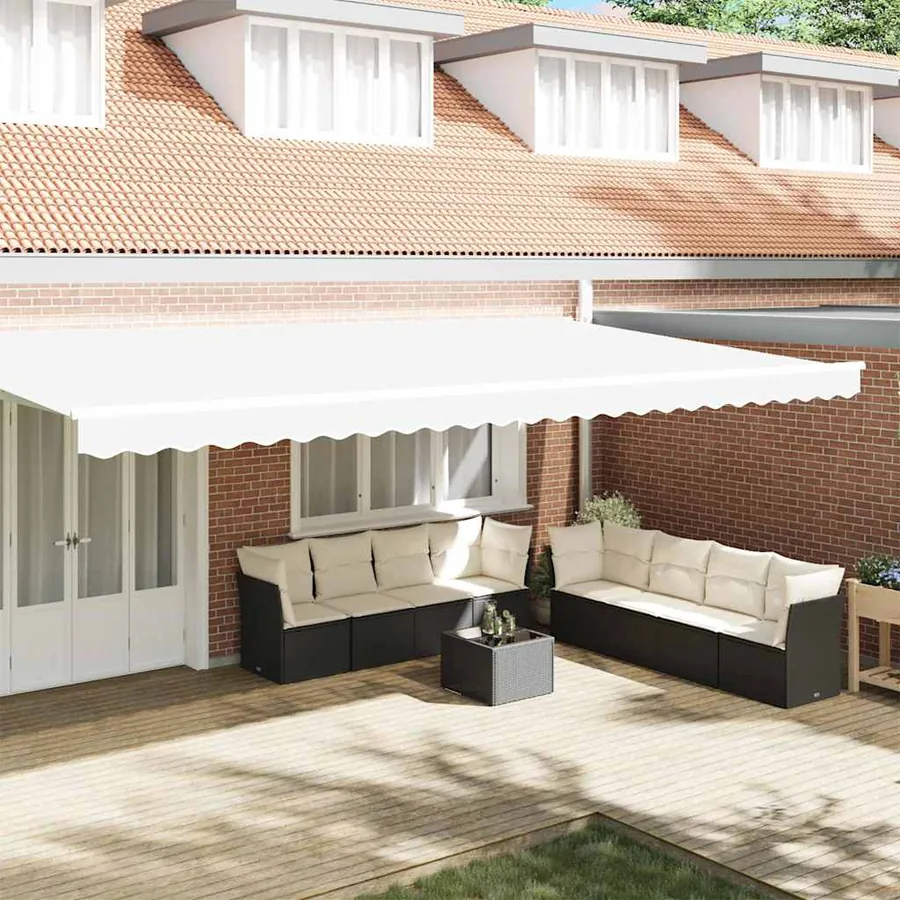 Remplacement de lambrequin Blanc 6 m Polyester
