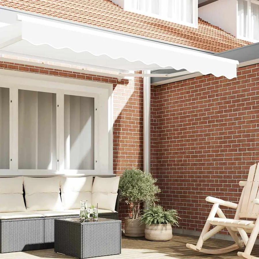 Remplacement de lambrequin Blanc 3,5 m Polyester - 3
