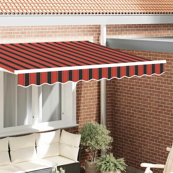 Remplacement de lambrequin Orange / Noir / Jaune 2,5 m Polyester