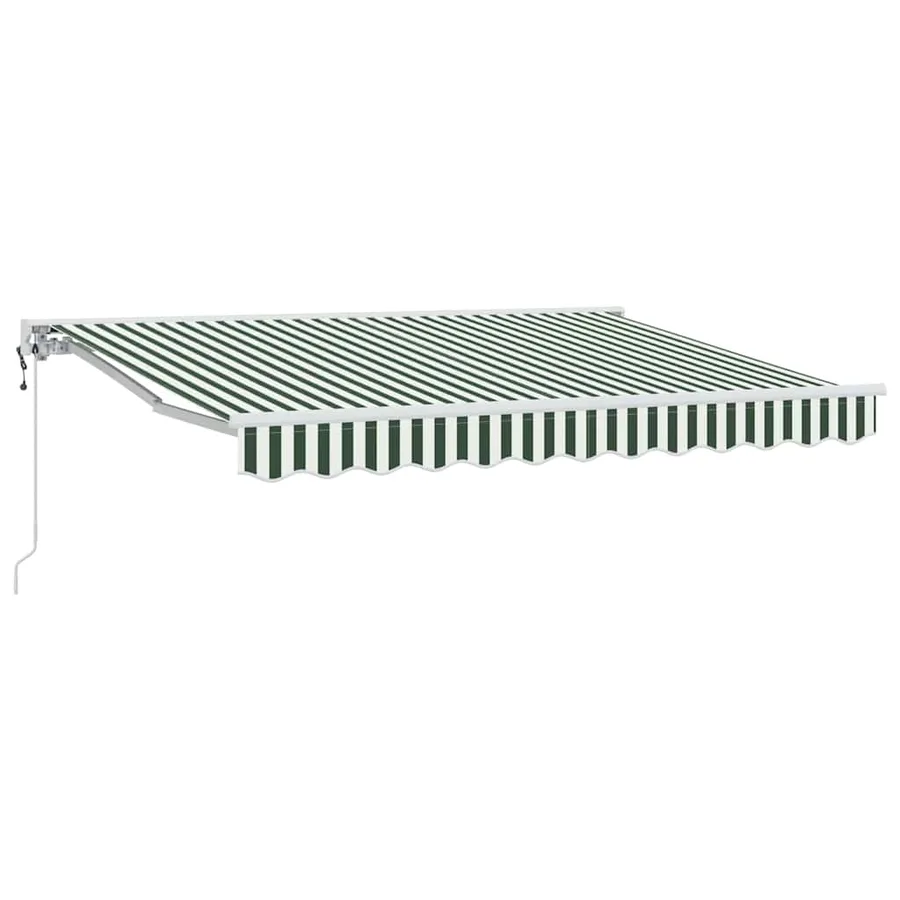 Cadre d'auvent Vert et blanc 300 x 200 cm - 2