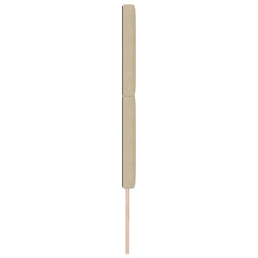 Tête de lit LED Vert gris 200 cm Tissu en velours côtelé - 6