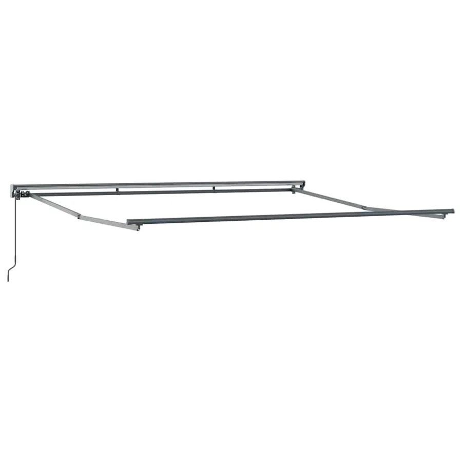 Cadre d'auvent Vert et blanc 400 × 300 cm - 5