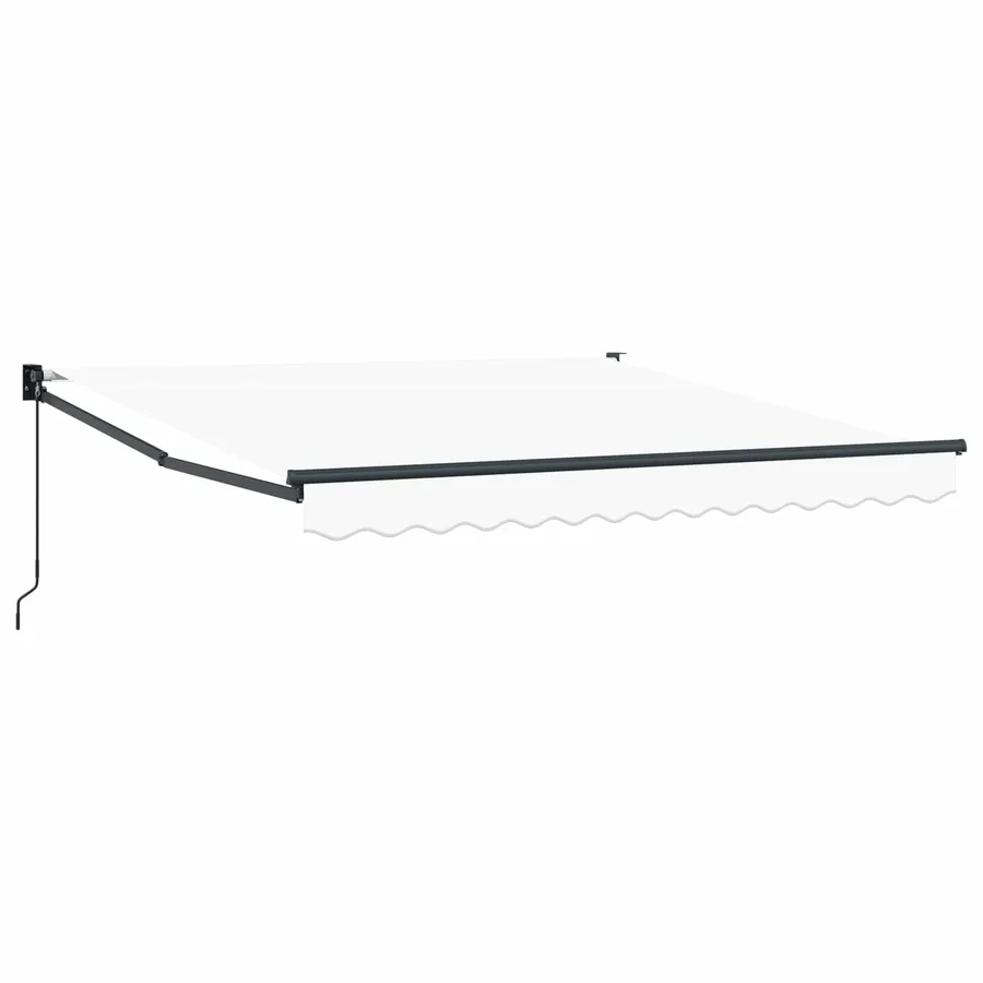 Auvent rétractable Blanc 350 x 250 cm - 2