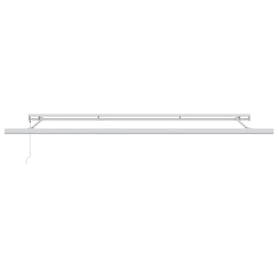 Auvent rétractable Vert et blanc 500 × 300 cm - 2
