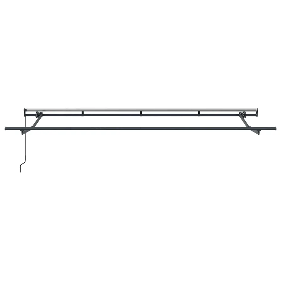 Auvent Rétractable Vert 400 x 200 cm tissu - 7