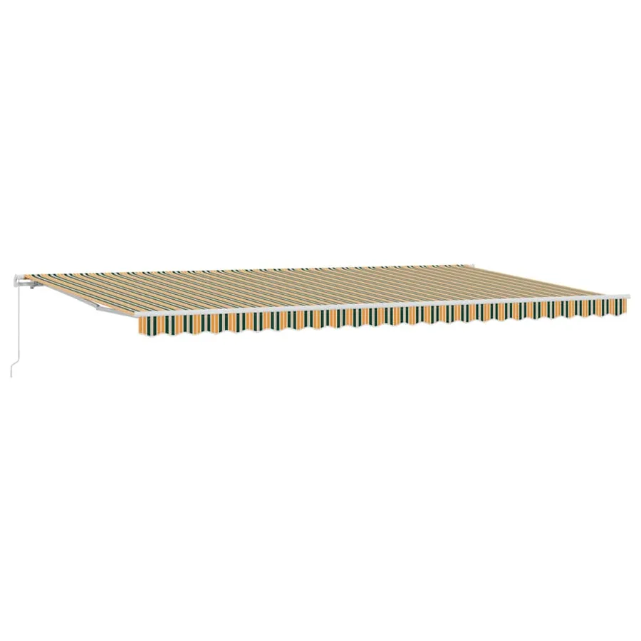 Auvent rétractable Multicolore 600 × 300 cm - 2