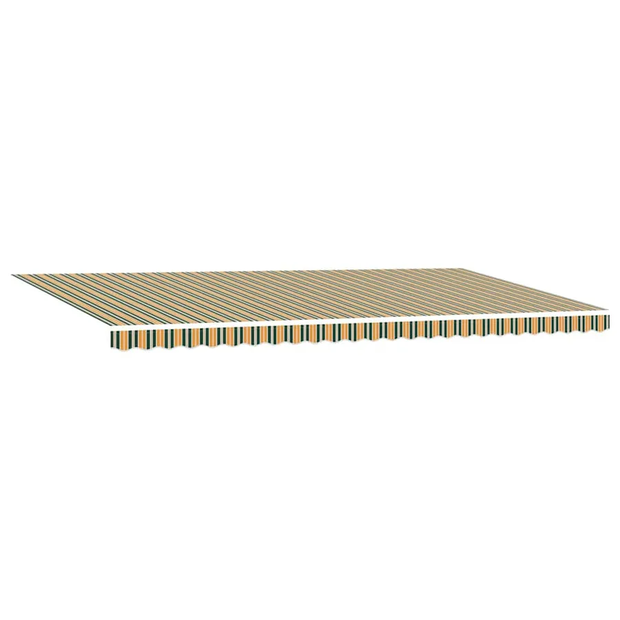 Auvent rétractable Multicolore 600 × 300 cm - 5