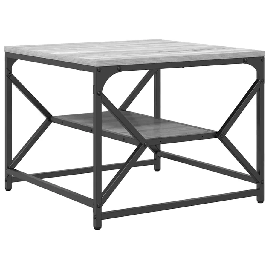 Table basse Gris Sonoma 51 x 50 x 40 cm - 2