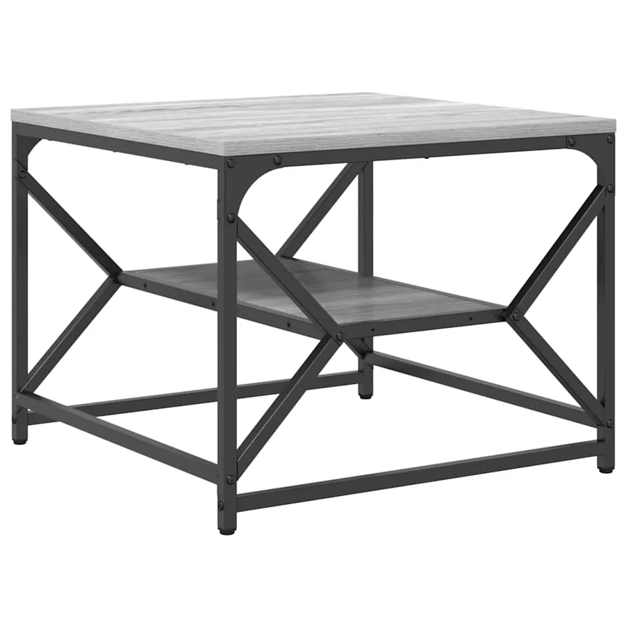Table basse Gris Sonoma 51 x 50 x 40 cm - 5