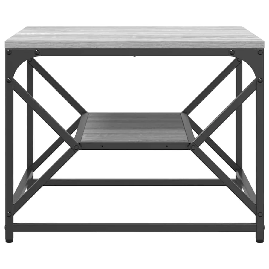 Table basse Gris Sonoma 51 x 50 x 40 cm - 6