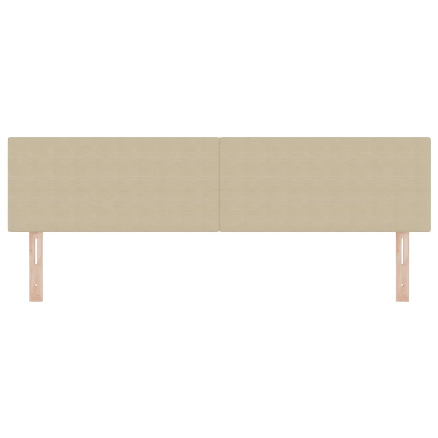Tête de lit Gris Vert Clair 180 cm Tissu en velours côtelé - 2