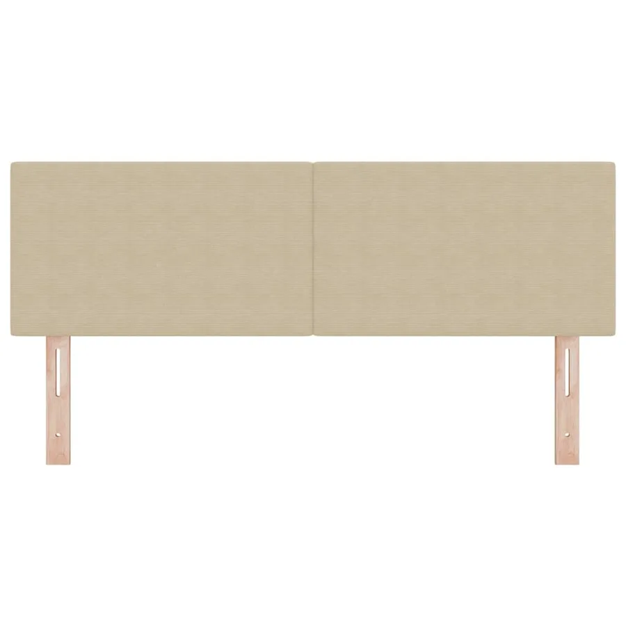 Tête de lit LED Vert gris 160 cm Tissu en velours côtelé - 5