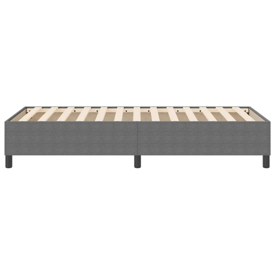 Cadre de lit plateforme Gris clair 90 x 190 cm - 6