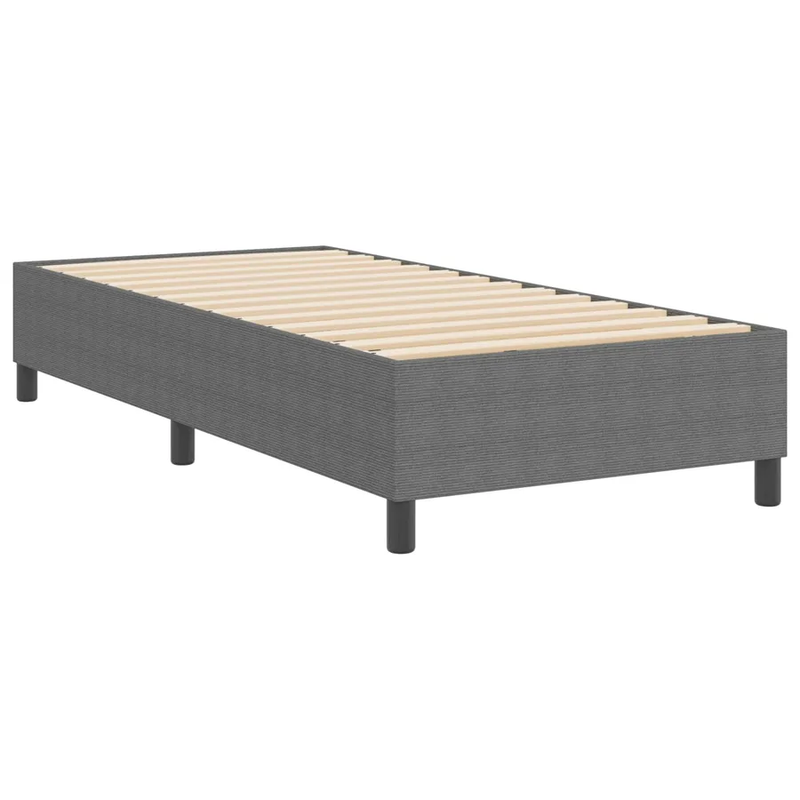 Cadre de lit plateforme Gris clair 90 x 190 cm - 7
