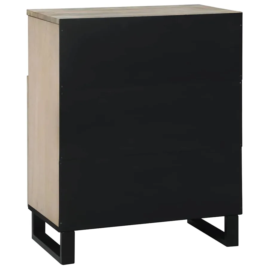 Meubles et étagères de rangement pour médias Blanc et Noir - 5