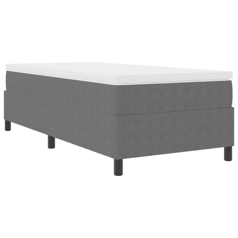 Cadre de lit plateforme Gris clair 80 x 200 cm - 4