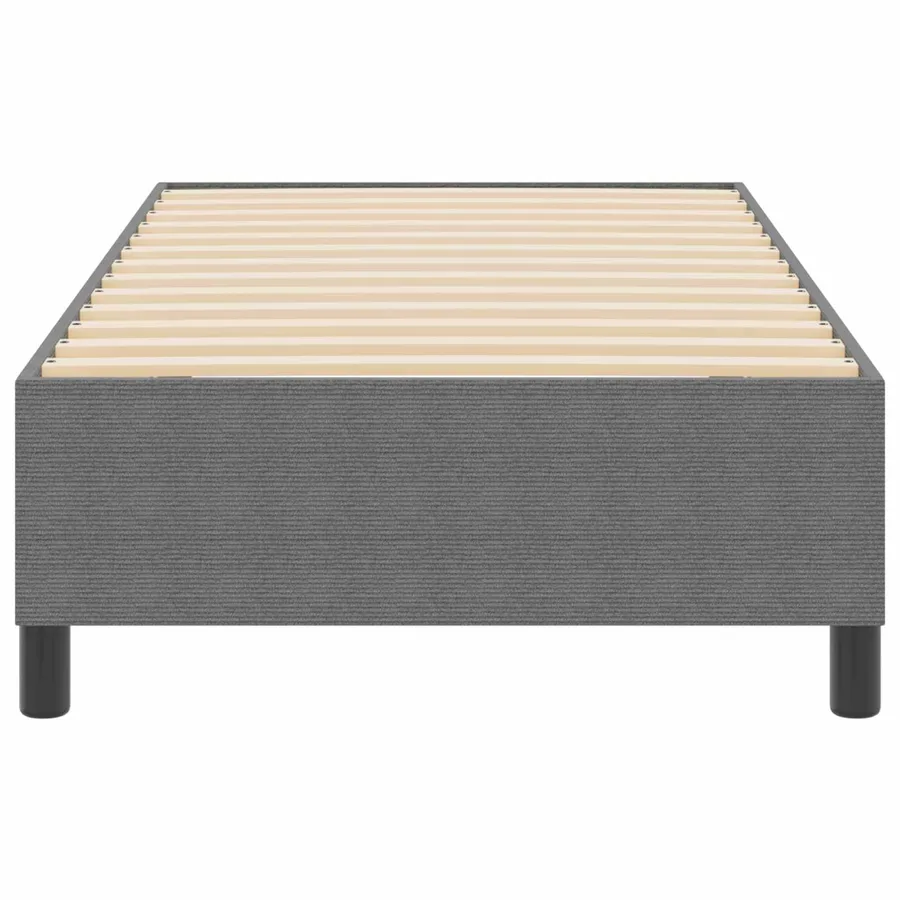 Cadre de lit plateforme Gris clair 80 x 200 cm - 5