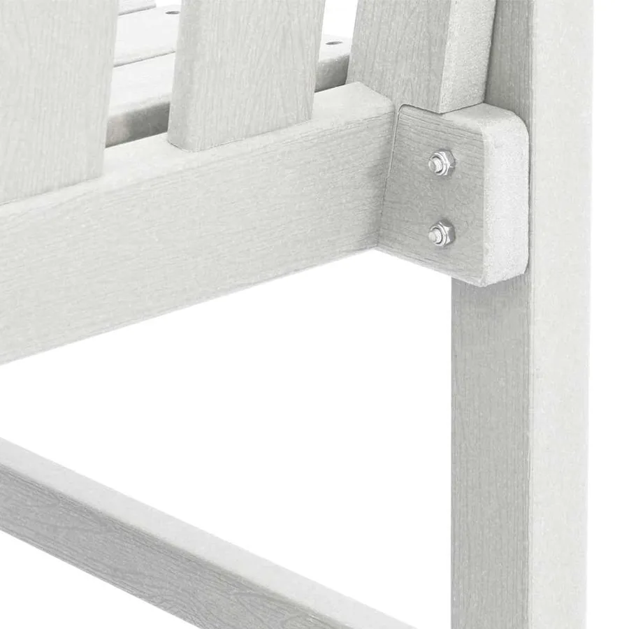 Chaise de jardin 6 pcs Blanc 65,5 x 59 x 88 cm Polyéthylène - 9