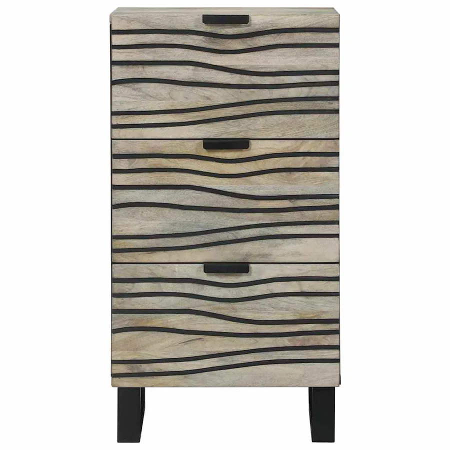Meubles et étagères de rangement pour médias Blanc et Noir - 3