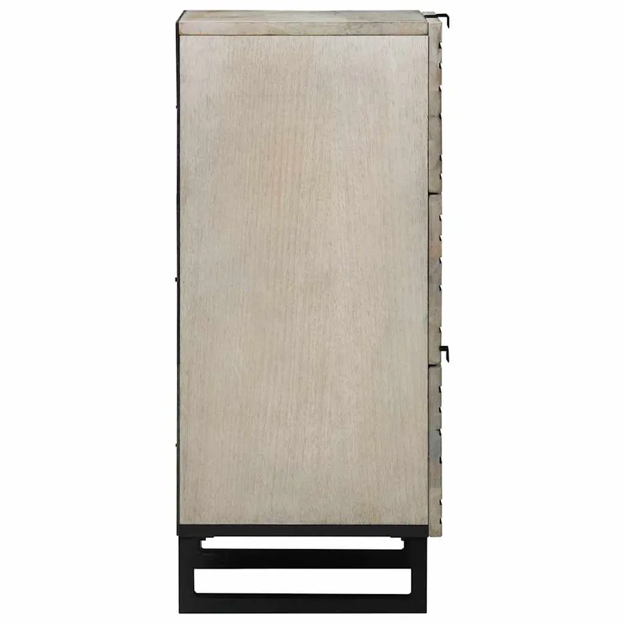 Meubles et étagères de rangement pour médias Blanc et Noir - 4