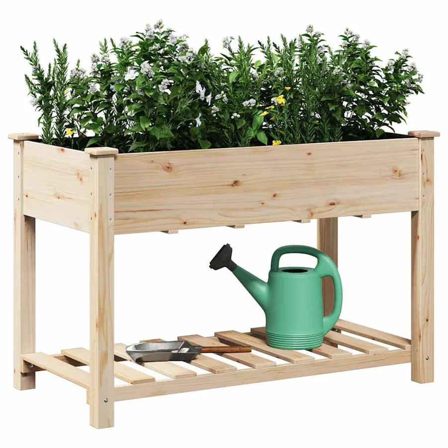 Cache-pot de jardin Beige 115 x 59 x 76,5 cm - 3