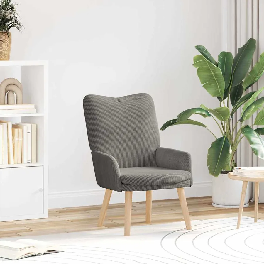 fauteuil Gris clair 63 x 67 x 94 cm tissu