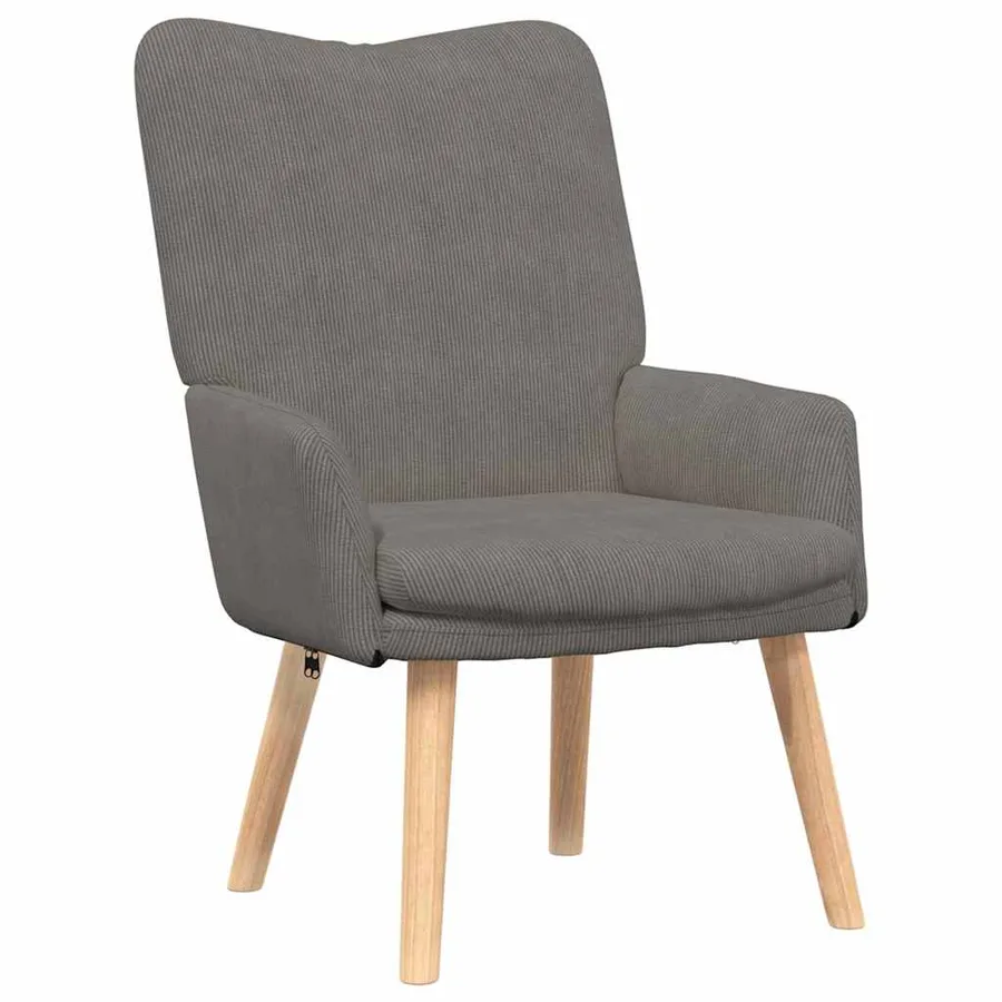 fauteuil Gris clair 63 x 67 x 94 cm tissu - 2