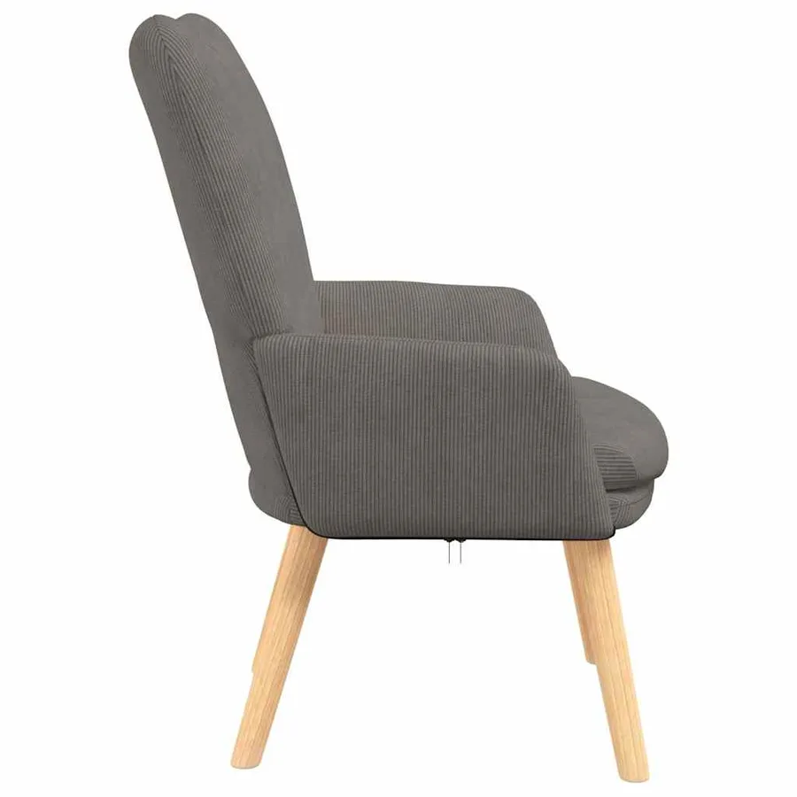 fauteuil Gris clair 63 x 67 x 94 cm tissu - 5