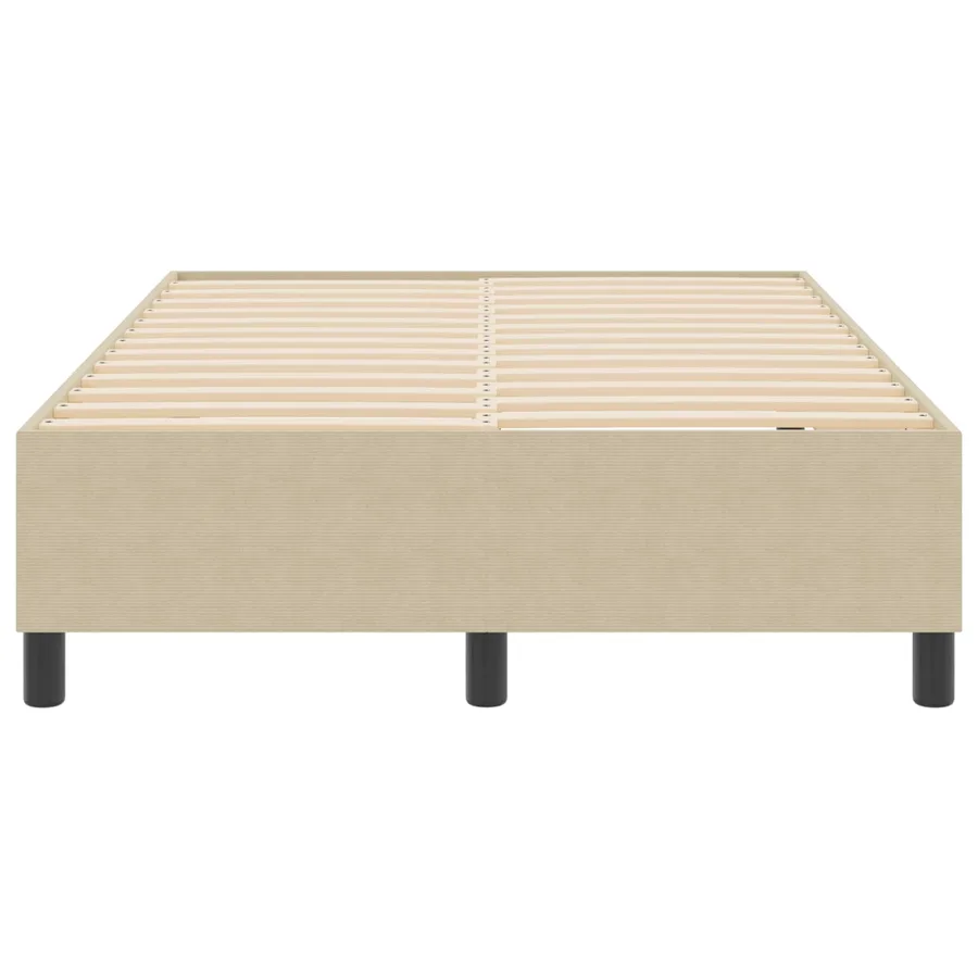 Cadre de lit plateforme Vert gris 120 x 200 cm - 5