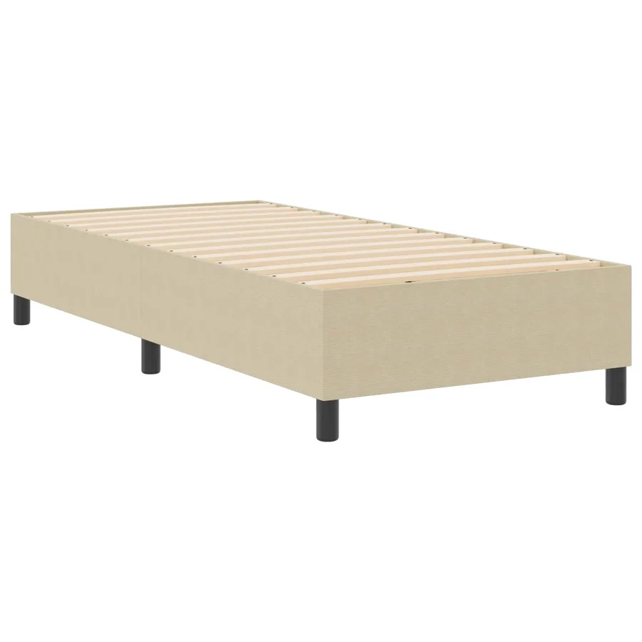 Cadre de lit plateforme Vert gris 100 x 200 cm - 2