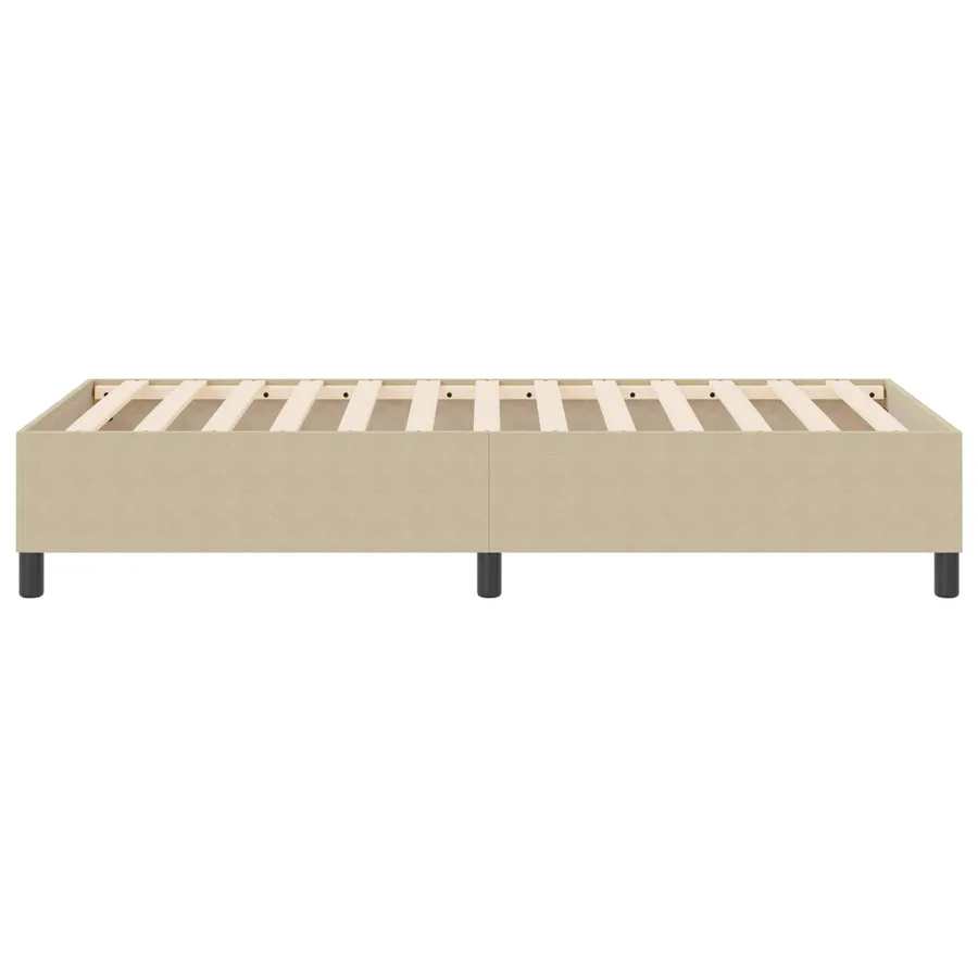 Cadre de lit plateforme Vert gris 100 x 200 cm - 6