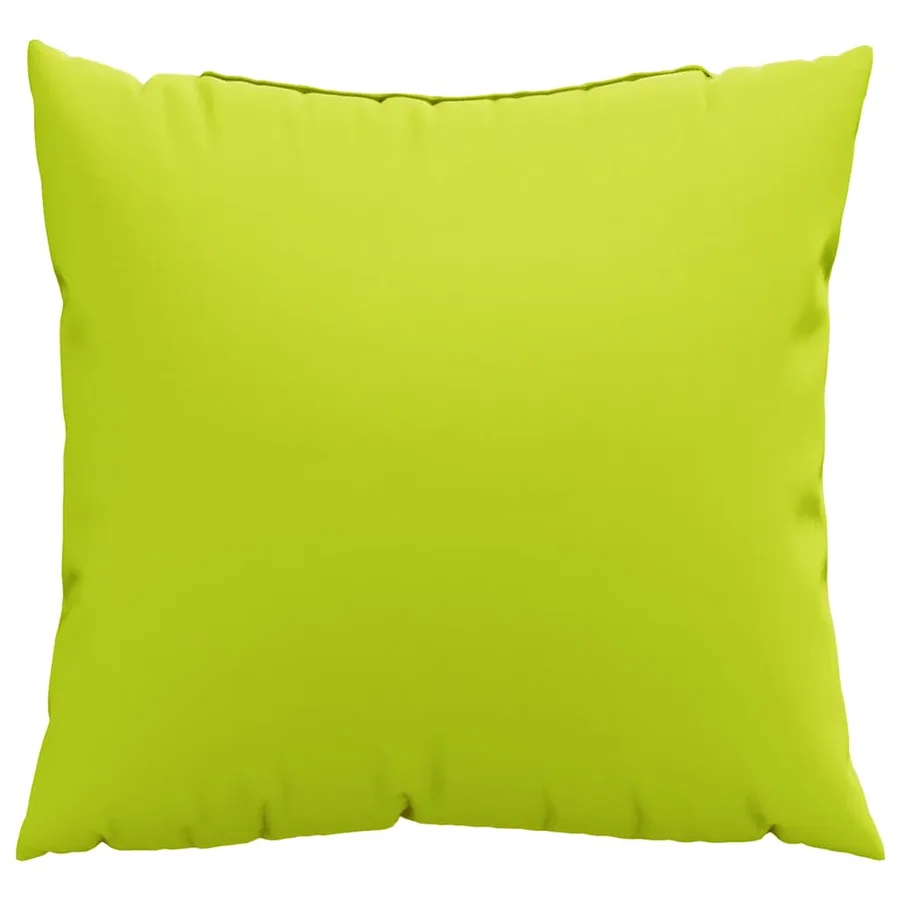 Coussins de canapé 4 pcs vert vif 60x60 cm en tissu - 5
