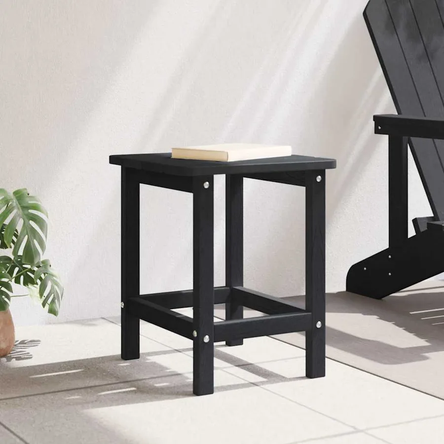 Table d'appoint Noir 38 x 38 x 46 cm Polyéthylène - 4