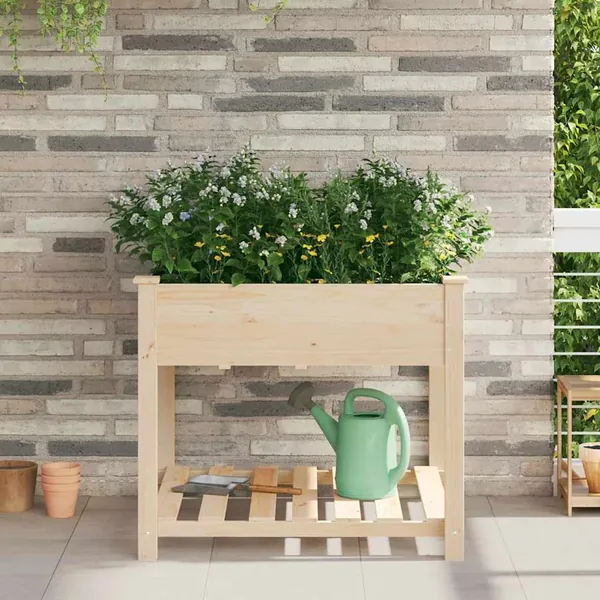 Cache-pot de jardin Beige 90 x 90 x 76,5 cm
