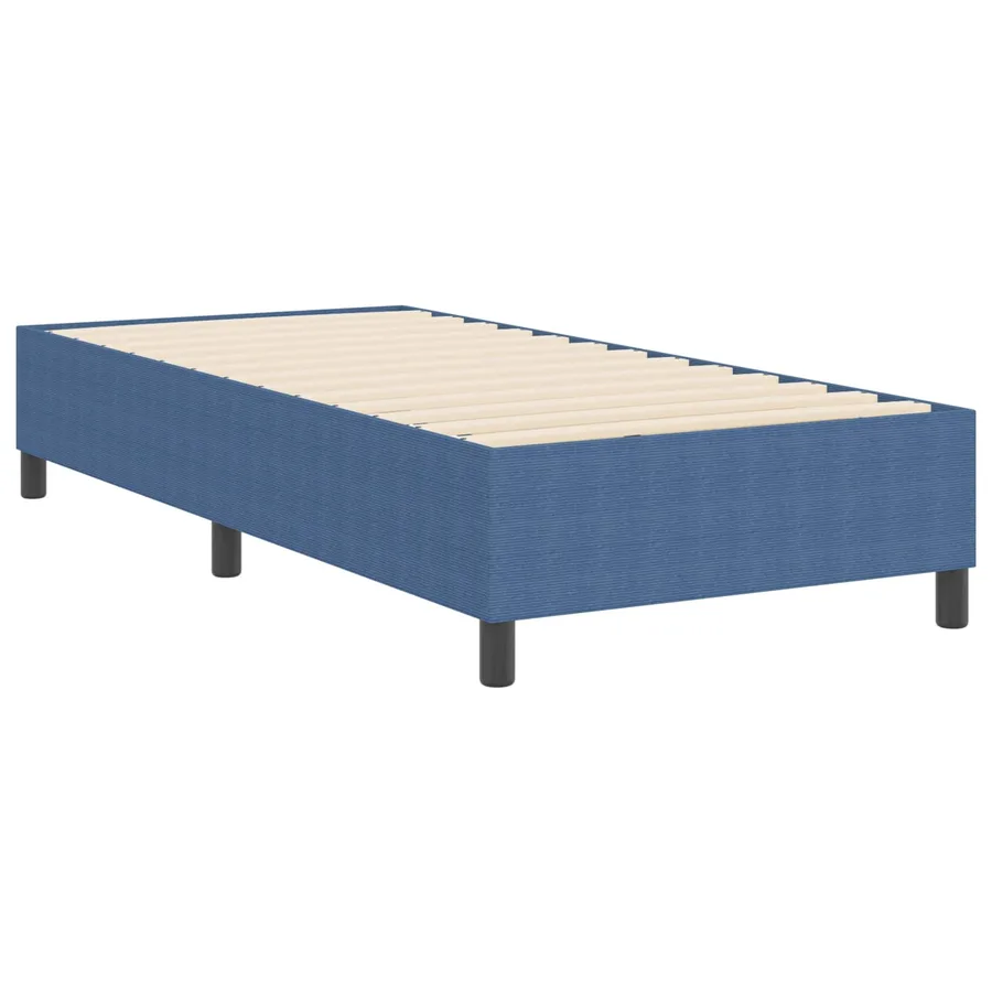 Cadre de lit plateforme Bleu 80 x 200 cm - 7