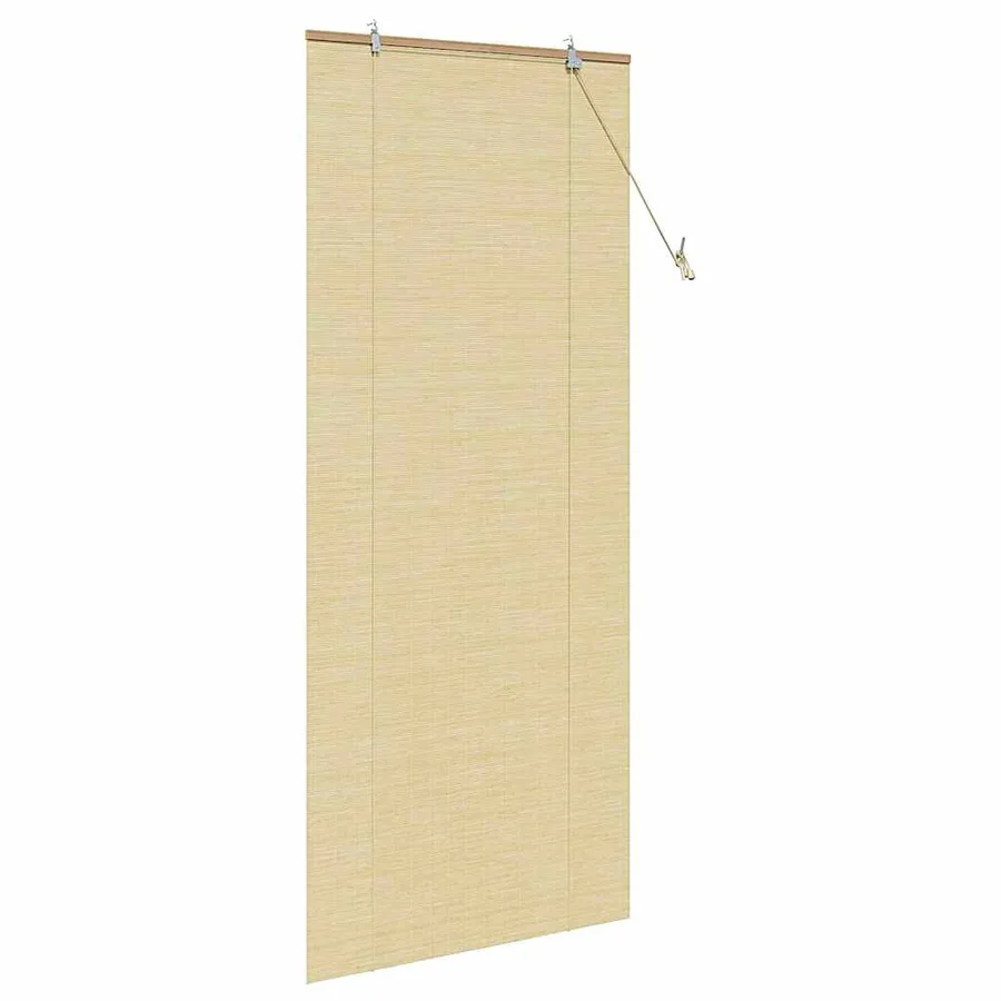 Store enrouleur Nature 80 x 220 cm Bambou - 4