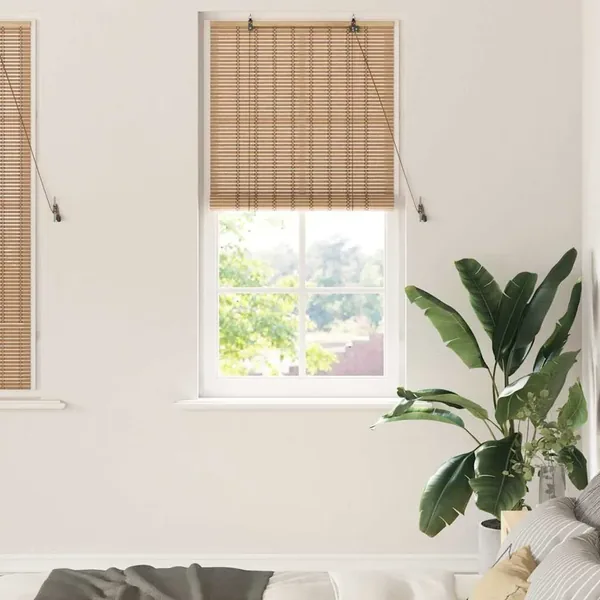 Store enrouleur Nature 80 x 220 cm Bambou